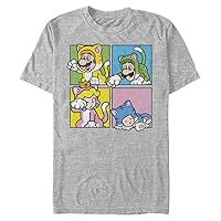 Nintendo Men's 4 Character Boxup T-Shirt