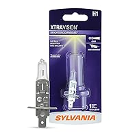 SYLVANIA - H1 XtraVision - High Performance Halogen Headlight Bulb, High Beam, Low Beam and Fog Replacement Bulb (Contains 1 Bulb)
