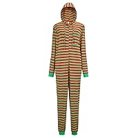 frawirshau Christmas Pajamas for Family Christmas Onesies Adult Matching Christmas Onesies for Family christmas pjs Onesie Christmas Onesies for Women Red and Green Size S
