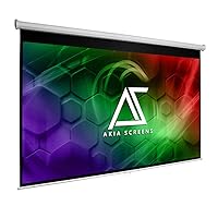 Akia Screens 100 inch Projector Screen Pull Down Manual B 4:3 or 92
