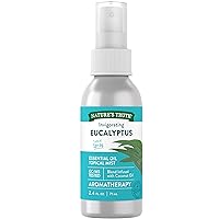 Eucalyptus Mist Spray 2.4 fl oz | 100% Pure Essential Oil for Aromatherapy | GC/MS Tested