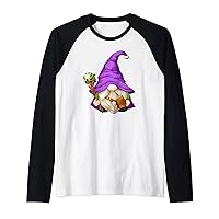 Unique Cosplay Lover Graphic With Witch Wizard Gnome Gramps Raglan Baseball Tee