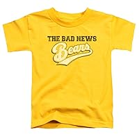The Bad News Bears Boys T-Shirt Vintage Movie Logo Yellow Tee