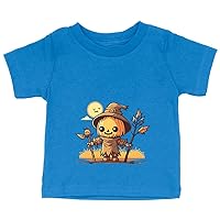 Scarecrow Art Baby Jersey T-Shirt - Cute Baby T-Shirt - Funny T-Shirt for Babies