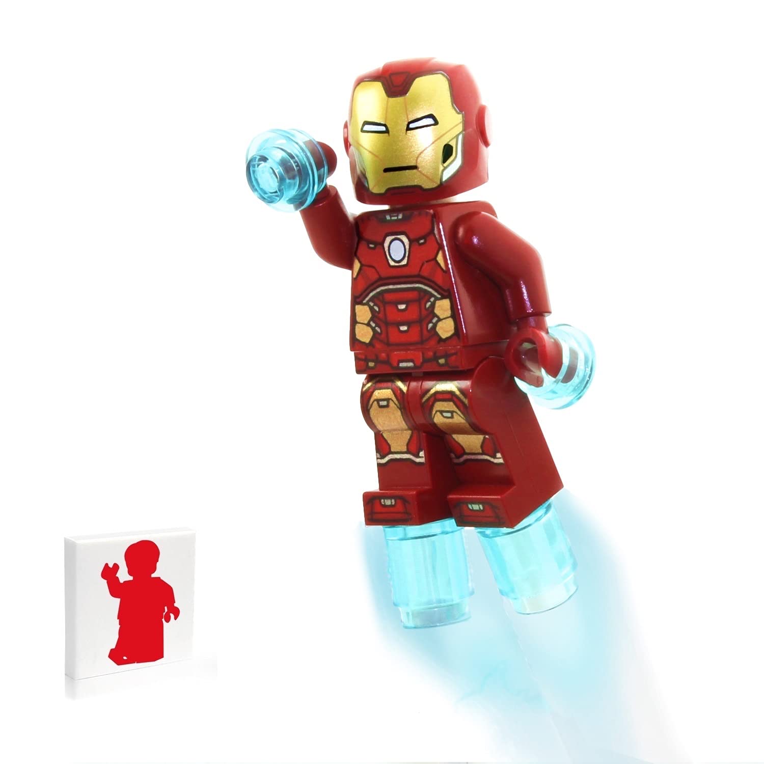 Lego Marvel Avengers Super Heroes Minifigure - Iron Man (with Power Blasts) Limited Edition Foil Pack