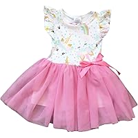BNY Corner Little Toddler Girl Kids Bunny Tulle Summer Flower Girl Dress 2T-8