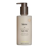 hims High Tide Hydrating Daily Cleanser for Men - Gentle Face Cleanser with Hyaluronic Acid, Squalane and Green Tea Extract - Lemongrass Field Scent