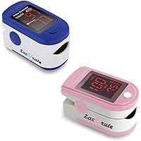 Zacurate 500BL Fingertip Pulse Oximeter and 500DL Pro Series Pulse Oximeter Fingertip Bundle