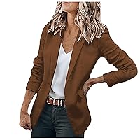 Womens Fall Cardigan 2023 Casual Solid Color Long Sleeve Loose Blouses Relaxed Fit Buttons Tunic Tops