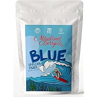 Blue Spirulina Powder, 100% Pure Blue Phycocyanin from Blue-Green Algae, 1oz