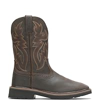 Wolverine Mens Rancher 10 Inch Square Soft Toe Work Boot