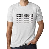Men's Graphic T-Shirt I Can't Breathe Eco-Friendly Limited Edition Short Sleeve Tee-Shirt Vintage Birthday Gift