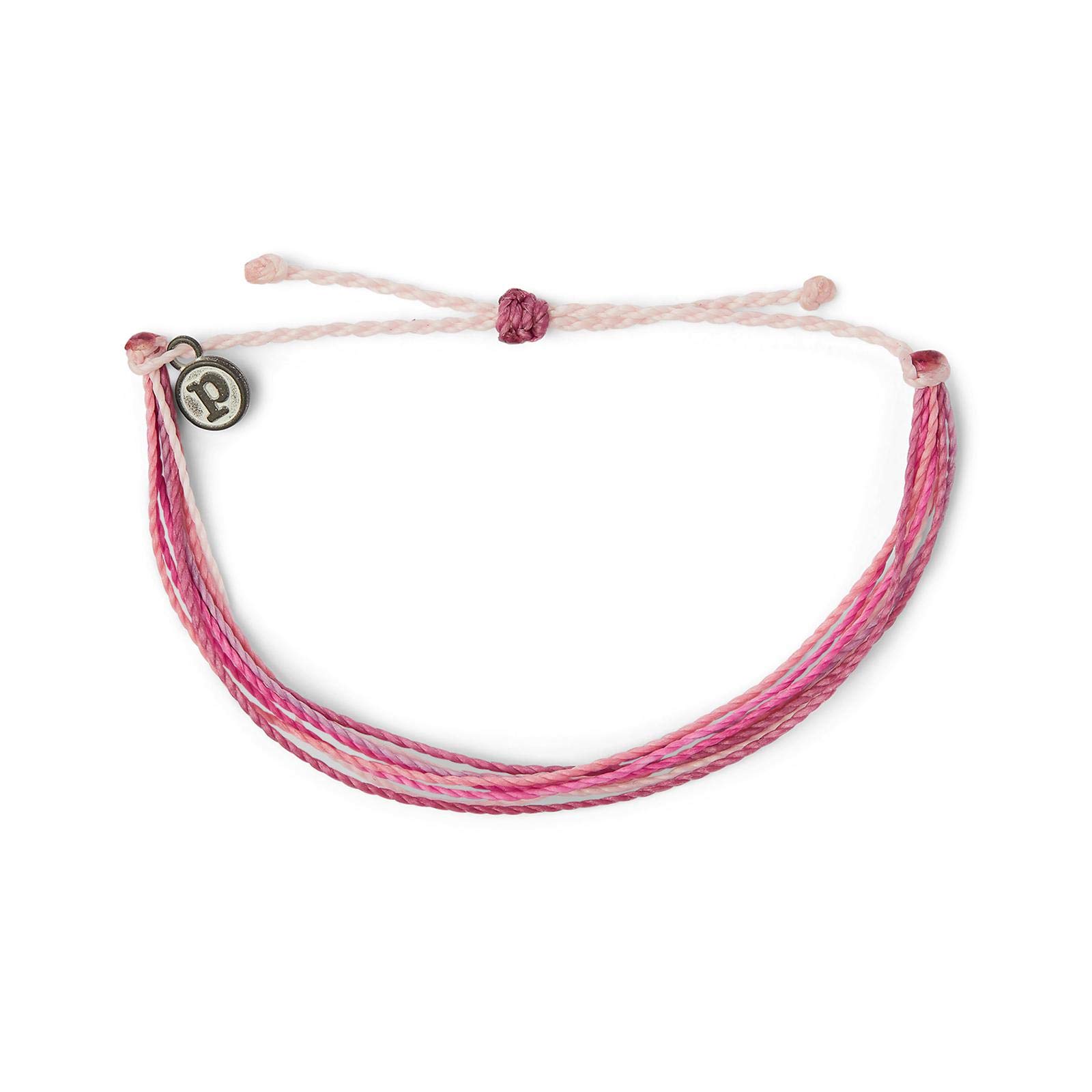 Pura Vida Jewelry Bracelets Muted Bracelet - 100% Waterproof and Handmade w/Coated Charm, Adjustable Band