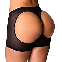 FUT Womens Seamless Butt Lifting Panties Padded Underwear Faja Shorts Hip Enhancer Shapewear