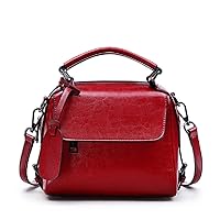 Leather Cossbody Handbag for Woman Black Wallet Bag 2021