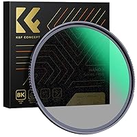 K&F Concept 82mm Black Diffusion 1/2 Filter Mist Cinematic Effect Lens Filter with 28 Multi-Layer Coatings Waterproof/Scratch Resistant for Video/Vlog/Portrait Photography (Nano-X Series)