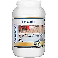 ENZ-All – Professional Multi-Purpose Enzyme Traffic Lane Carpet Cleaning Concentrate, 4 pk, 6 lb Jars (C-EA24)