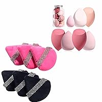 BS-MALL Powder Puff Triangle Powder with 7 PCS Makeup Sponges