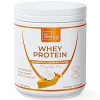 100% Whey Protein Powder - Keto Protein Powder for Muscle Gain - Low Carb Sports Nutrition Whey Protein Powder for Women and Men - Stevia Sweetened Whey Protein Powder Isolate - Pumpkin Pie Flavor