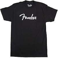 Fender Spaghetti Logo T-Shirt, Black, XXXL