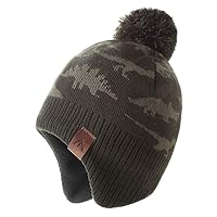 Baby Boys Girls Knit Hats Winter Fleece Skiing Winter Caps with Warm Ear Flap …