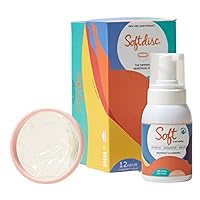 Softdisc Menstrual Discs 14 Count with Soft Cup Wash 6.8 oz
