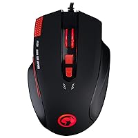 Gaming Mouse MARVO 7 Color LED Backlit Wired Mouse 3200 DPI 8 Button Ergonomic Design Mice Computer Gamer PC Gaming Mouse with Adjustable DPI LED Backlight Laptop Mouse Fit for PC/Laptops/Computer