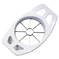 Select Stainless Steel Apple Slicer, 7 inches in length 8 blades, White