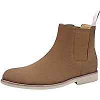 Chelsea Boots For Mens Dress Suede Casual Pointed Toe Boot Business Outdoor Ankle-High Boots 3 Colors