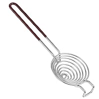 Stainless Steel Egg White Separator - Long Handled Egg Yolk Filter Dishwasher Safe,No Drips and No Mess