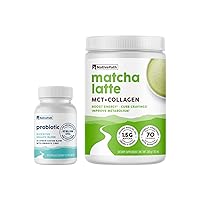 NativePath Probiotic Prime - Matcha Collagen, Probiotic 30