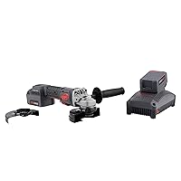 Ingersoll Rand G5351-K22-20V Cordless Angle Grinder and Cut-off Tool, 2 Battery Kit, 8000 RPM, 1HP, 4.5