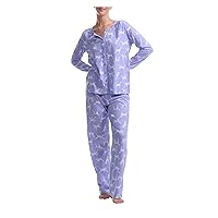 Karen Neuburger Women's Long Sleeve Cardigan Pj Set