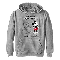Disney Boys' Mickey Drawing Hoodie