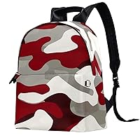 Travel Backpacks for Women,Mens Backpack,Classic Traditional Camouflage,Backpack