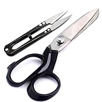 Sewing Scissors 10 Inch - Fabric Dressmaking Scissors Upholstery Office Shears for Tailors Dressmakers, Best for Cutting Fabric Leather Paper Raw Materials Heavy Duty