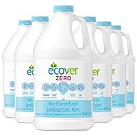 Ecover Zero Non Chlorine Laundry Bleach, 64 Ounce (Pack 6)