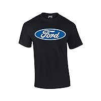 Ford Oval Logo T-Shirt Official Ford Motor Company Crest Car Enthusiast Tee Classic Retro Performance