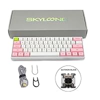 61 Key Mechanical Keyboard USB LED Backlit Gaming Mechanical Keyboard Gateron Optical Switches Replacement Die Cuts for Scrapbooking States