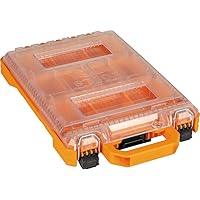 Klein Tools 54809MB MODbox Short Compartment Box, Half-Width Modular Storage Toolbox with 4 Removable Bins for Fasteners and Small Components