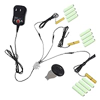 100-240V to 3V-12V Adjustable Power Supply AAA Battery Eliminators AC-DC Adapter LR03/AM4/AAA Dummy Battery for Toy Remote Controls LED Lamp