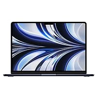 Apple 2022 MacBook Air Laptop with M2 chip: 13.6-inch Liquid Retina Display, 8GB RAM, 256GB SSD Storage, Backlit Keyboard, 1080p FaceTime HD Camera. Works with iPhone and iPad; Midnight Apple 2022 MacBook Air Laptop with M2 chip: 13.6-inch Liquid Retina Display, 8GB RAM, 256GB SSD Storage, Backlit Keyboard, 1080p FaceTime HD Camera. Works with iPhone and iPad; Midnight