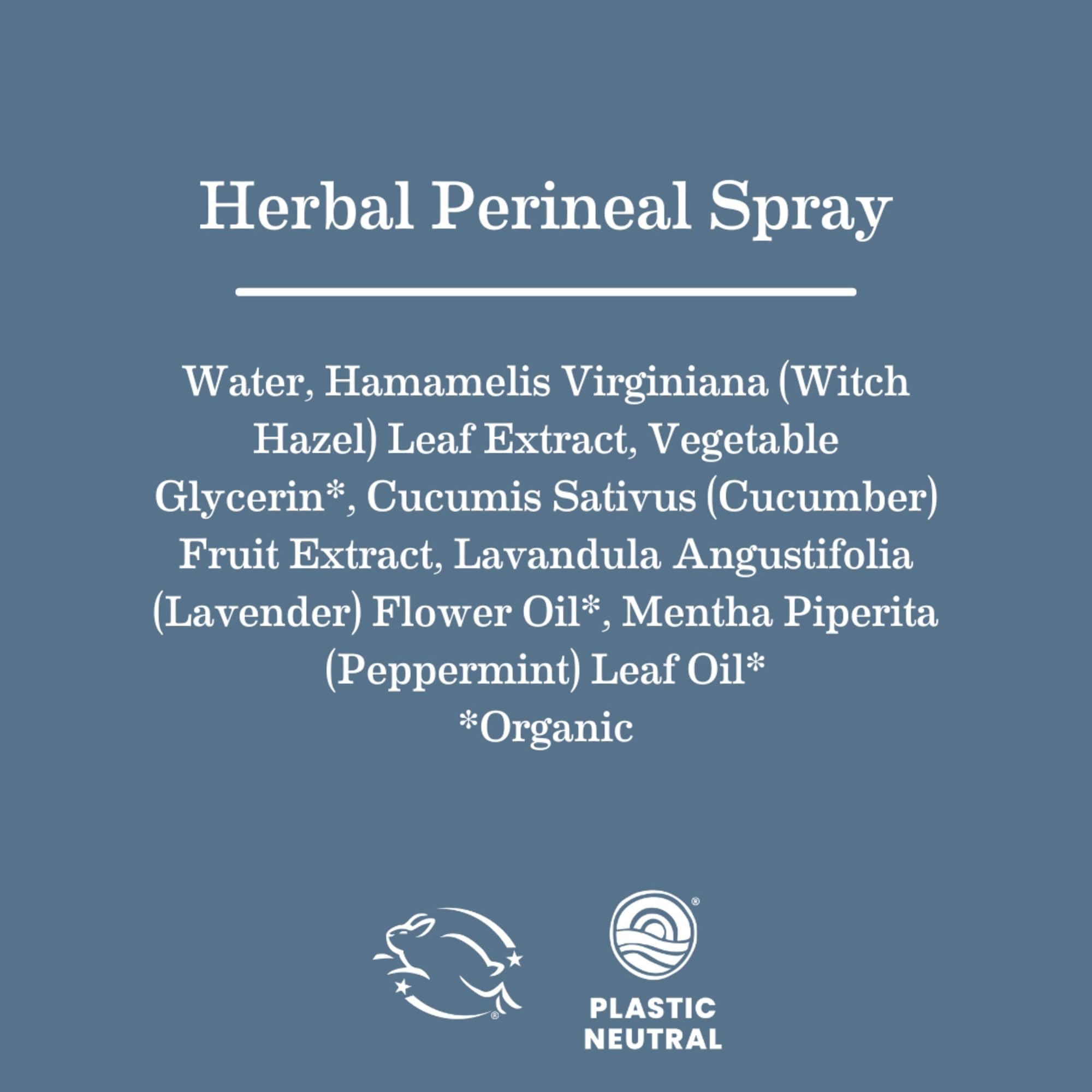 Earth Mama Herbal Perineal Spray | Safe for Pregnancy and Postpartum Recovery, Witch Hazel Natural Cooling Spray For After Birth Feminine Care Essentials, Benzocaine & Butane Free, 4-Fluid Ounce