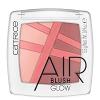 Catrice | Airblush Glow | Shimmery, Lightweight, Long Lasting Powder Blush for Natural & Glow Make Up | Vegan & Cruelty Free | Made Without Parabens & Microplastic Particles (020 | Cloud Wine)