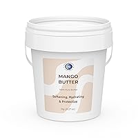 Mystic Moments | Cosmetic Butters | Mango Butter 1Kg - Pure & Natural Cosmetic Butters Vegan GMO Free