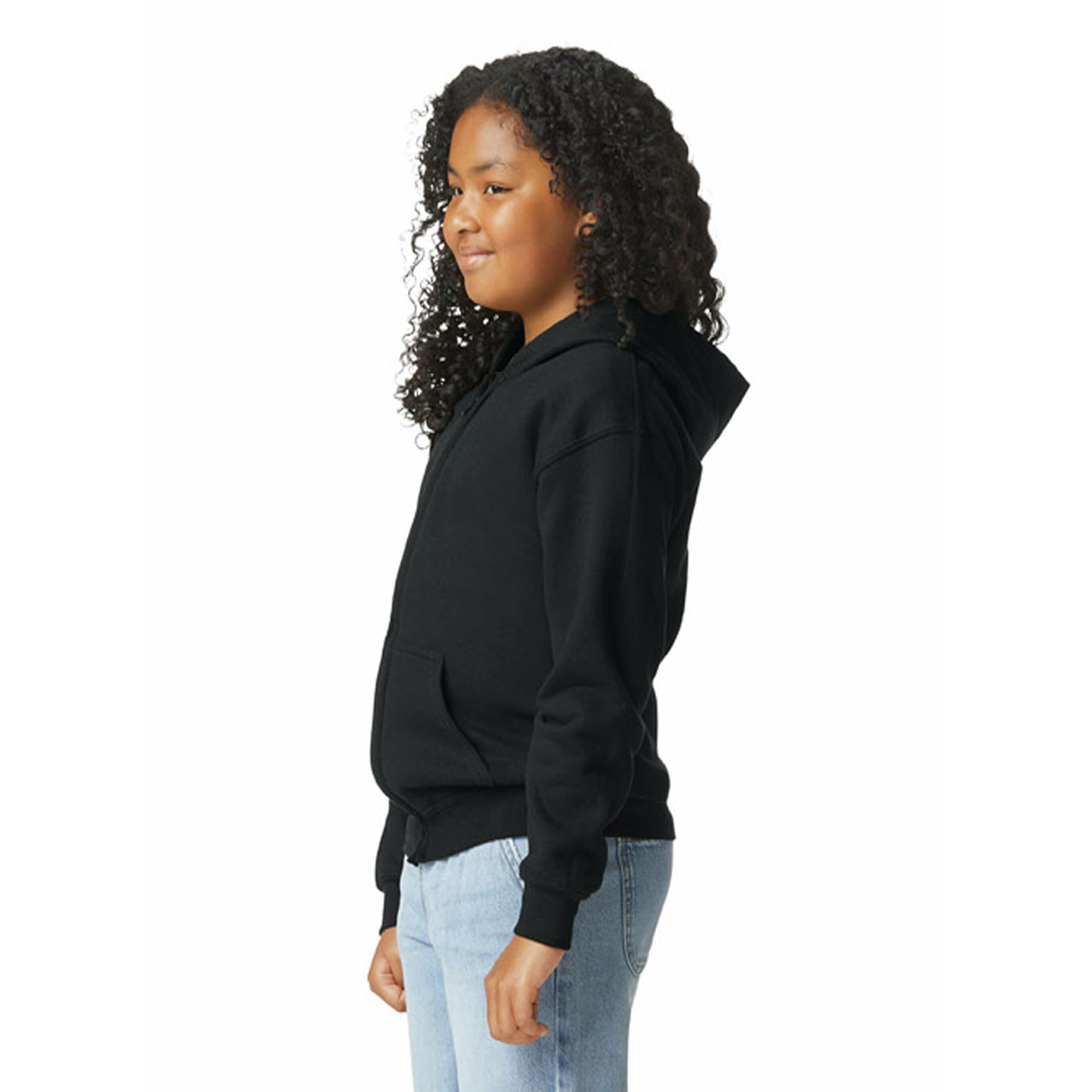 Gildan Youth Full Zip Hooded Sweatshirt, Style G18600B