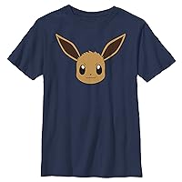 Fifth Sun Kids' Pokemon Eevee Face Boys Short Sleeve Tee Shirt