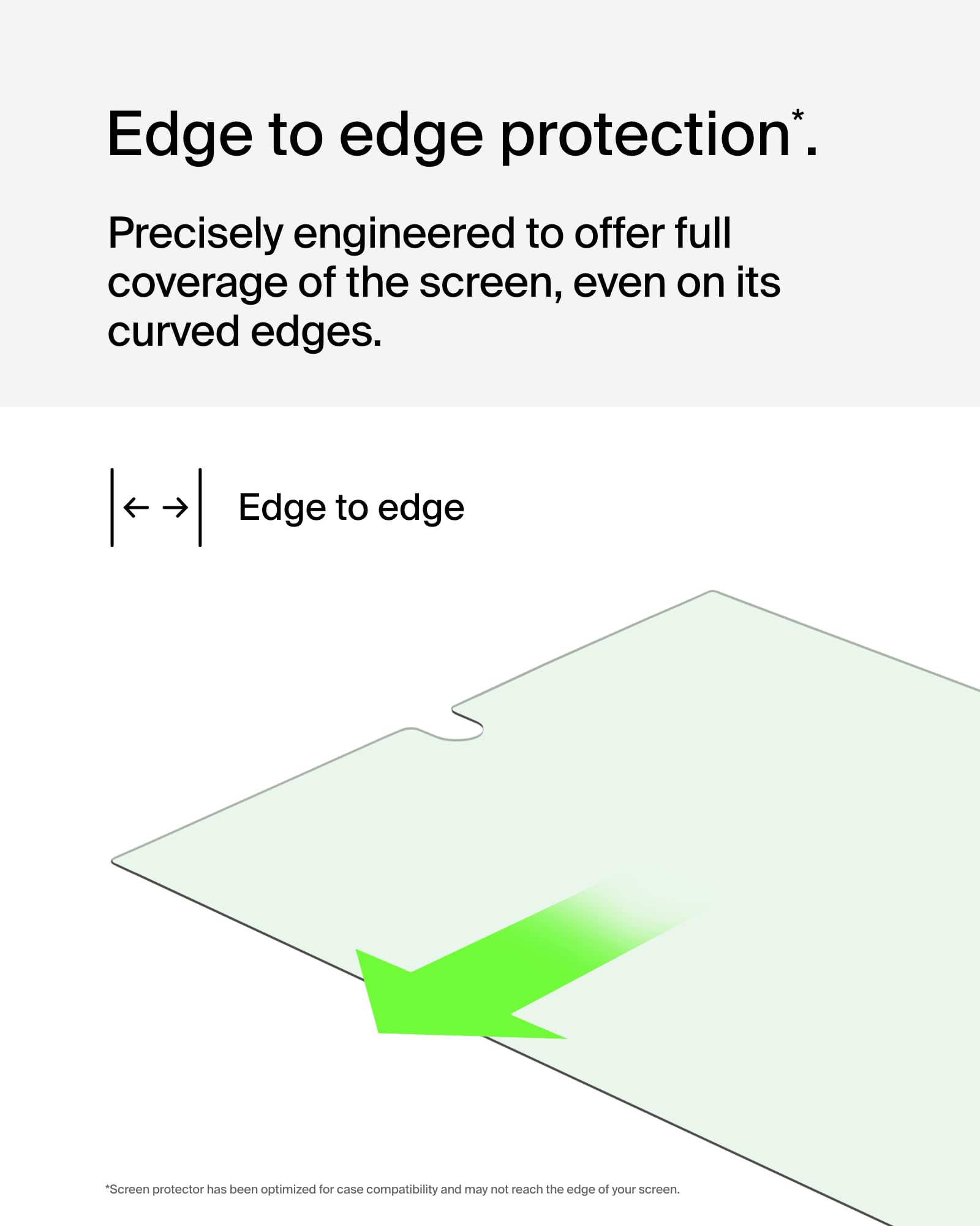 Belkin ScreenForce TrueClear Curve Blue Light Filter Screen Protector for Galaxy S24 Ultra with Edge-to-Edge Fit & Flawless Application w/Included Easy Align Tray for Bubble Free Application