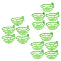 15 Pcs Finches Nest Bird Nests Birdcage Bird Bowl Parakeet Bird Cage Canary Nest Cage Crate Pad Bird Nesting Material Weaving Bird Nest Bird Cages for Parrots Parrot Nest Hollow