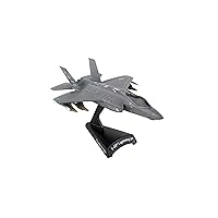 Daron Postage Stamp PS5602 USAF F-35 Version A , Lightning II , 1/144 Scale Diecast Model with Stand